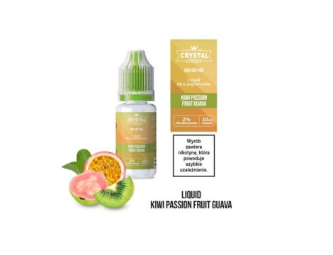 Liquid Crystal Salt - Kiwi Passion Fruit Guava 20 mg 10 ml